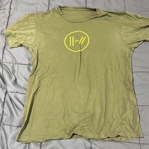 Green twenty one pilots shirt